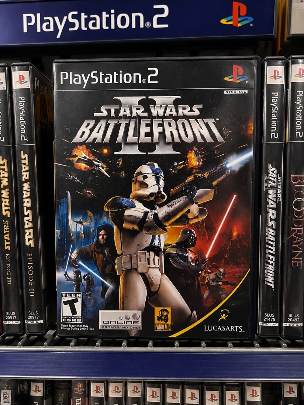 Star Wars Battlefront II PS2 Complete CIB PlayStation 2
